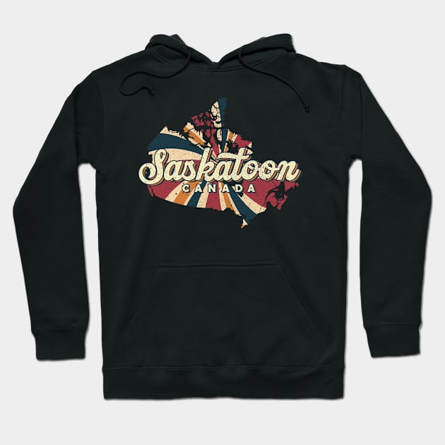 Saskatoon Canada city Hoodie by SerenityByAlex